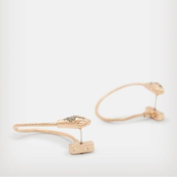 All Saints Earrings Pavé Snake Earrings - Picture 10 of 15